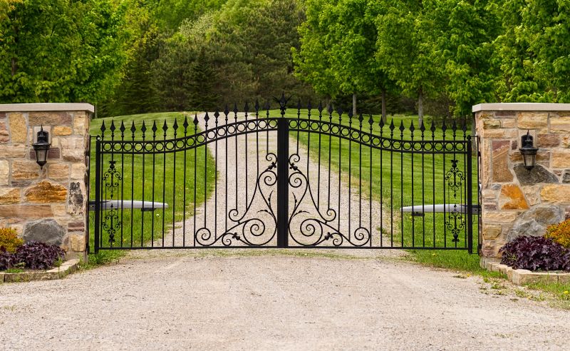 Elegant Driveway Gate