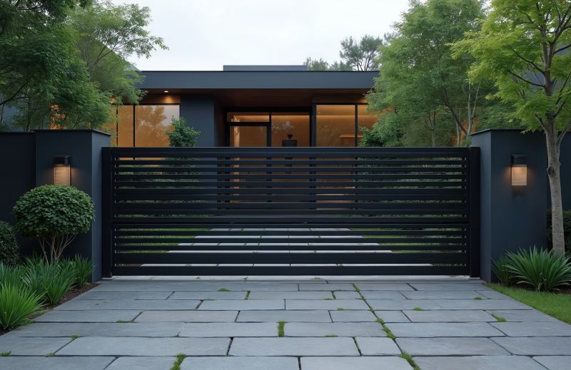 Driveway Gate Installation detail