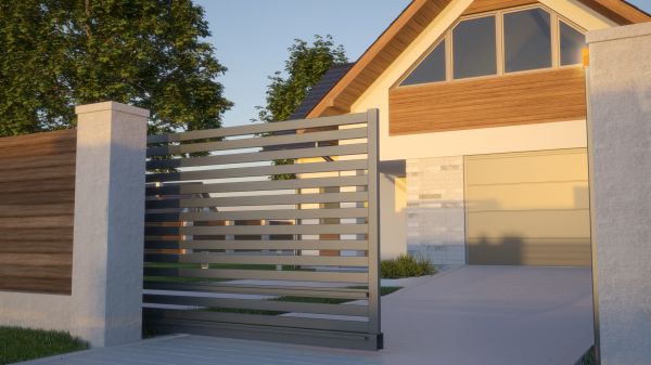 House Gate Installation in Bainbridge Island